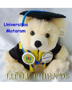 Boneka Wisuda Universitas Mataram - Ekonomi (25 cm)
